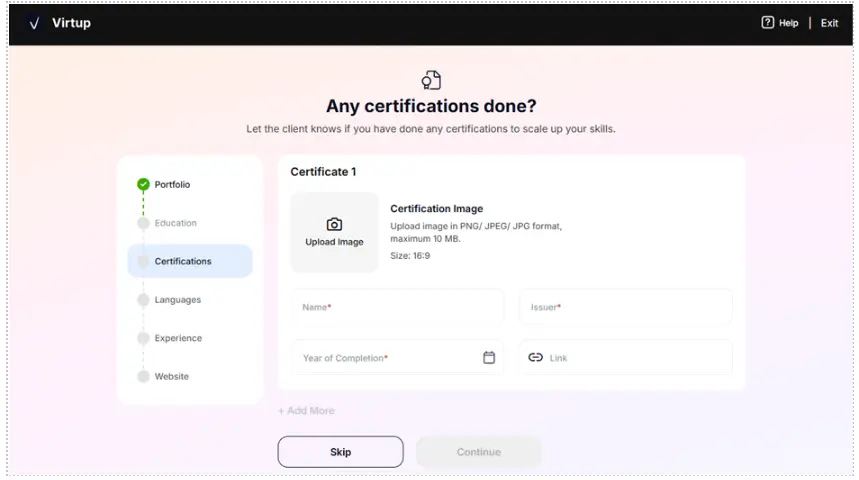 certifications to add