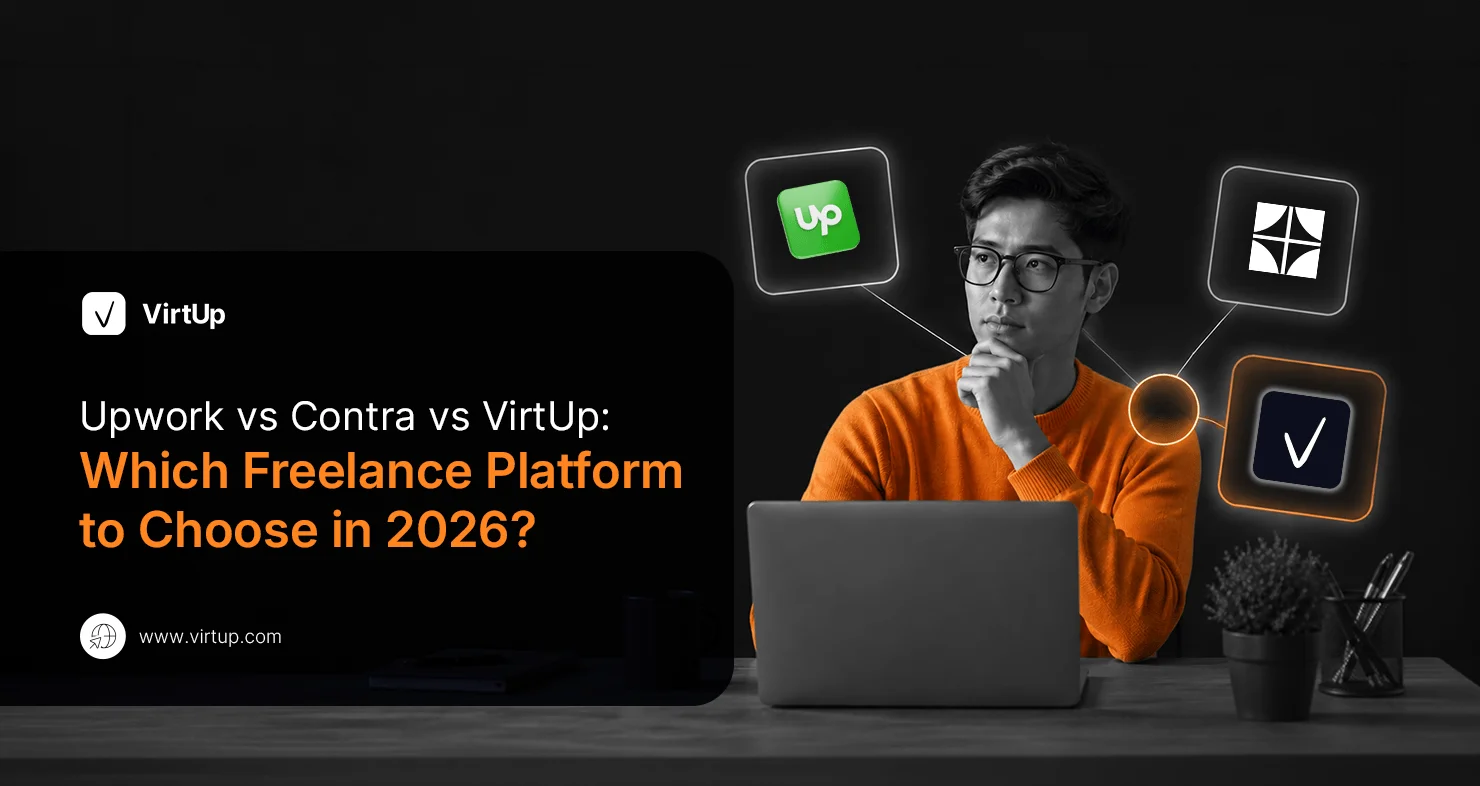 Upwork vs Contra vs VirtUp Which Freelance Platform to Choose in 2026