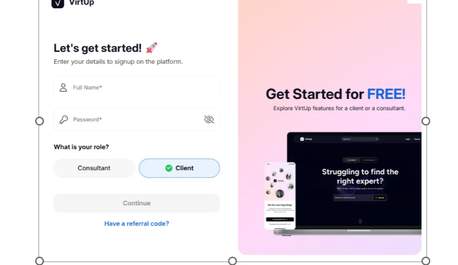 How To Onboard VirtUp as a Client